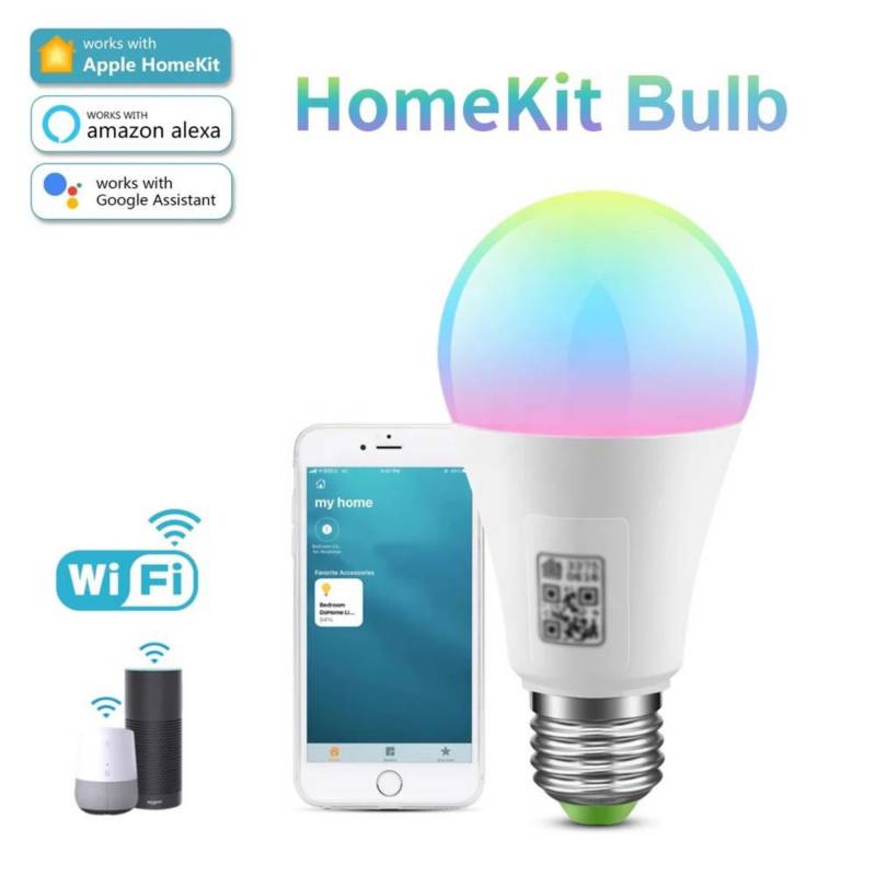 GENERICO - Bombilla LED Smart Homekit compatible con Apple