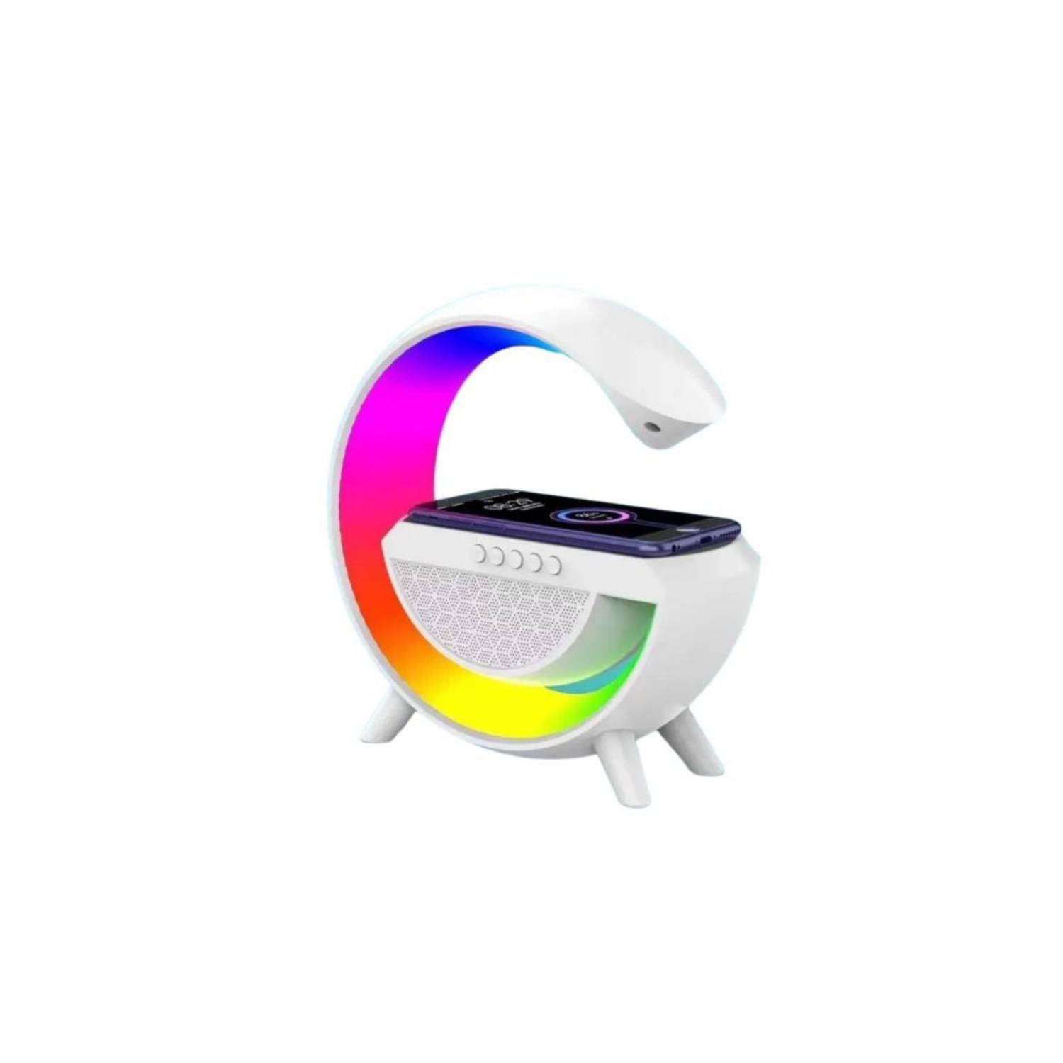 Lampara RGB con carga inalámbrica (modelo 2024), Parlantes