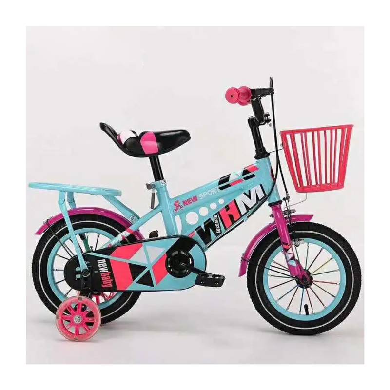 GENERICO - Bicicleta Para Niños Unisex Infantil Kids Aro16 Turquesa