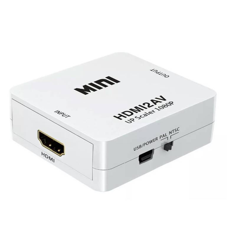 Adaptador Convertidor HDMI a RCA Video Pal NTSC