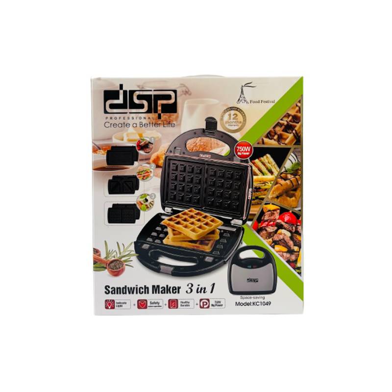 GENERICO Waflera Reposteria Maquina De Waffles Maker