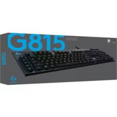 Teclado Logitech G815 Lightsync RGB Mechanical Gaming Keyboard Negro