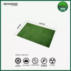 DECORPLAS - Grass Sintético Decograss Modelo Garden 20Mm Verde 100X200