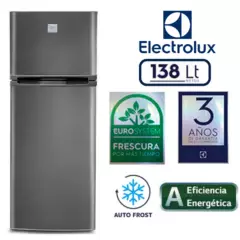 ELECTROLUX - Refrigerador Frost Top Mount ERT18G2HNI 138L Silver