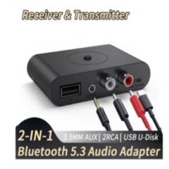 Transmisor y Receptor Bluetooth 5,3 Para TV, PC.