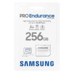 Memoria Micro SD Samsung PRO Endurance 256GB 4K UHD 100MBs