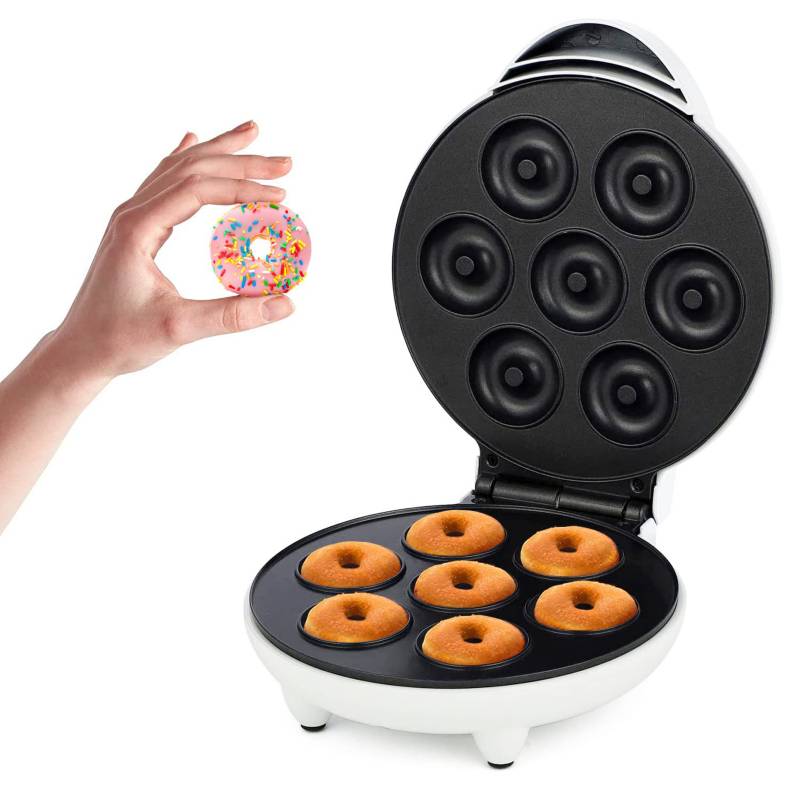 Máquina Para Hacer Mini Donas Rosquilla 7 Donas Raf Original – TecnoHogarJS