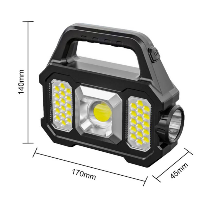 Linterna de Camping Lampara Portatil Solar Recargable IMPORTADO |  falabella.com