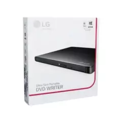 LG - Lg Dvd Externo Grabador Usb Gp65nb60 Pequeño Color Negro