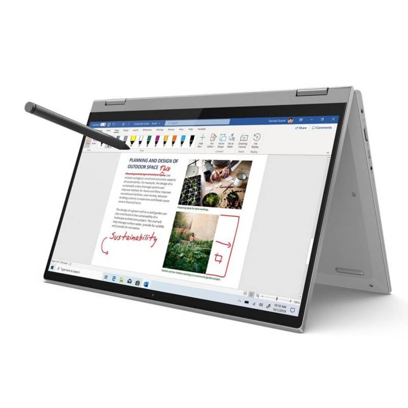 LENOVO - Laptop 2 en 1 Lenovo Flex 5 8va G 16” WUXGA Touch Ryzen 7 7730U 16GB 1TB SSD Lapiz Windows 11