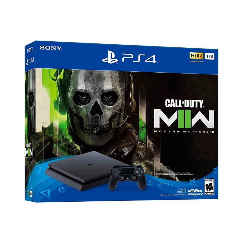 SONY - Consola Sony PlayStation 4 Edición Call of Duty Modern Warfare II 1TB