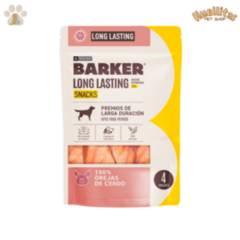 BARKER - Barker Long Lasting Snacks Orejas de Cerdo 4 un