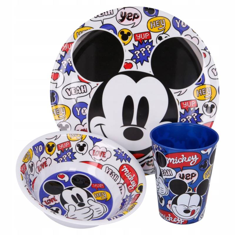 Set de vajilla de melamine Mickey Mouse MICKEY MOUSE