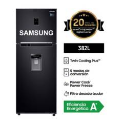 Refrigerador Samsung Top Freezer 384 Lts No Frost RT38K5930BS - Negro