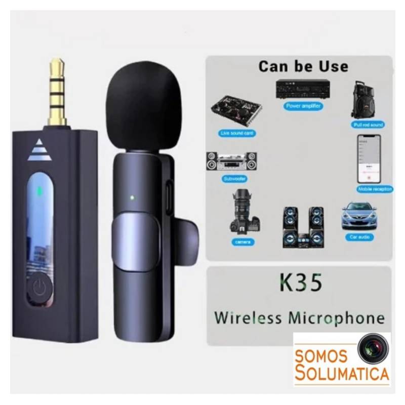 Microfono Bluetooth Auxiliar k35(2p)