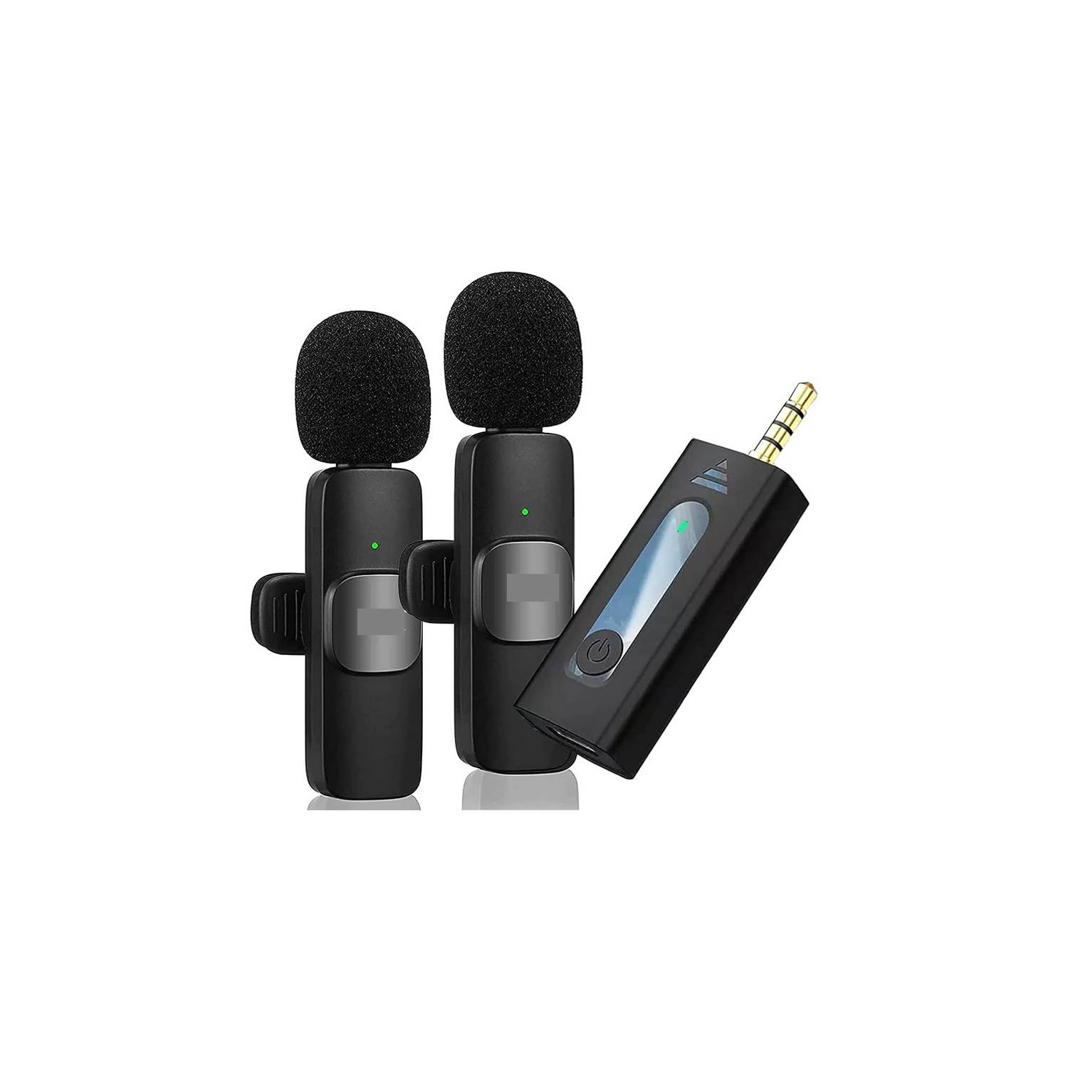 Microfono Inalambrico X2 - Solapero 35mm Aux - Celular PC Camara DSLR OEM
