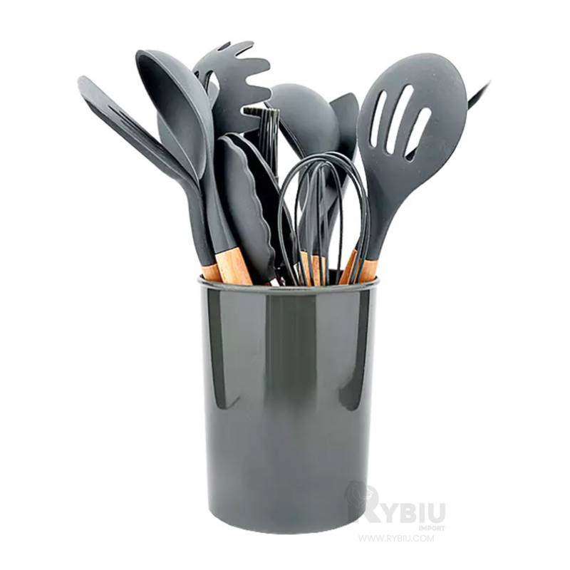 Utensilios de Cocina en Silicona Valeska 12Pc - ECOMARKPERU