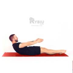 Yoga Tapete Yoga de Goma Rojo 6mm