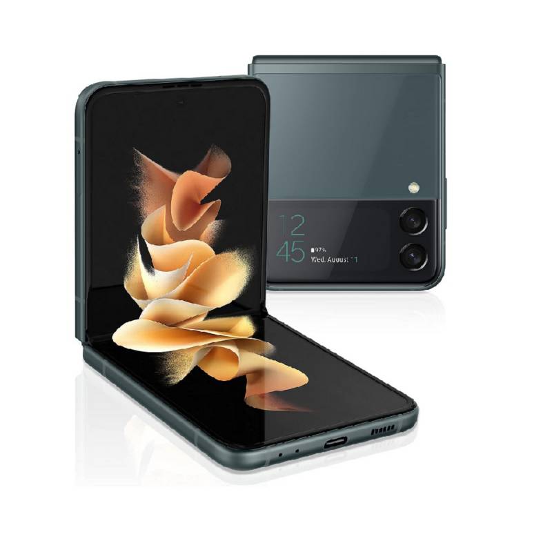 SAMSUNG - Samsung Z Flip 3 5G 256GB 8GB Verde