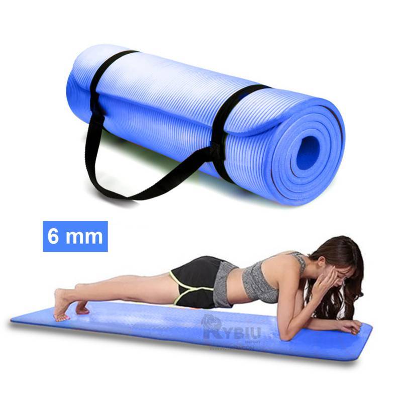 Yoga Mat / Esterilla De Yoga Grosor 10mm Azul con Ofertas en Carrefour