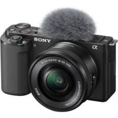 Sony ZV-E10 Mirrorless Camera with 16-50mm Lens - Negro