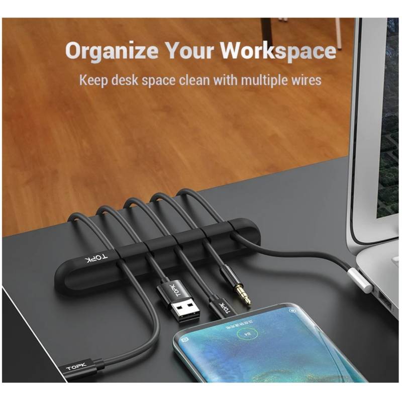 Organizador De Cables Topk de 5 posiciones - mi store