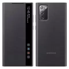 SAMSUNG - Case Samsung S-View Flip Cover Para Galaxy Note 20 Normal Negro