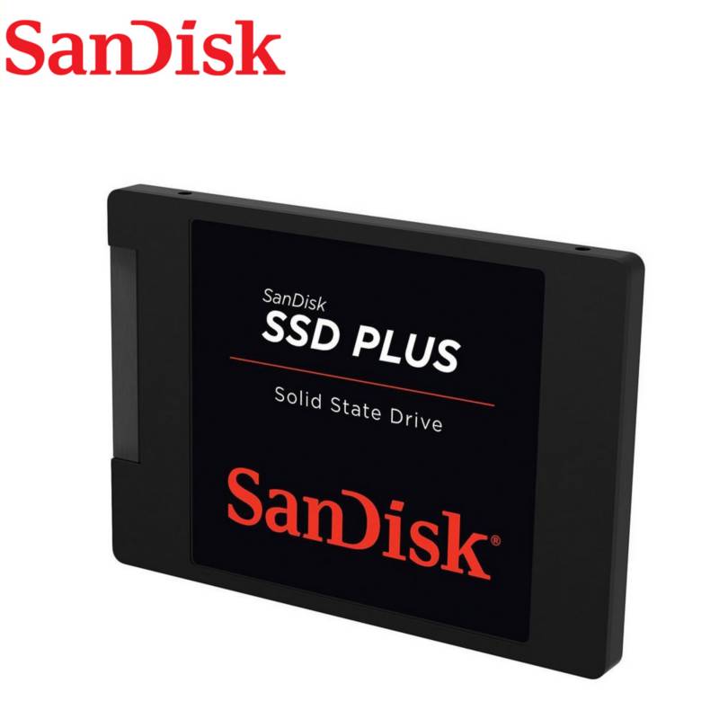 SANDISK - Disco Solido SanDisk SSD PLUS 120GB