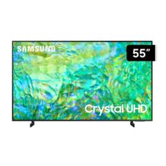 Televisor Samsung Smart TV 55 Crystal UHD 4K UN55CU8000GXPE 2023