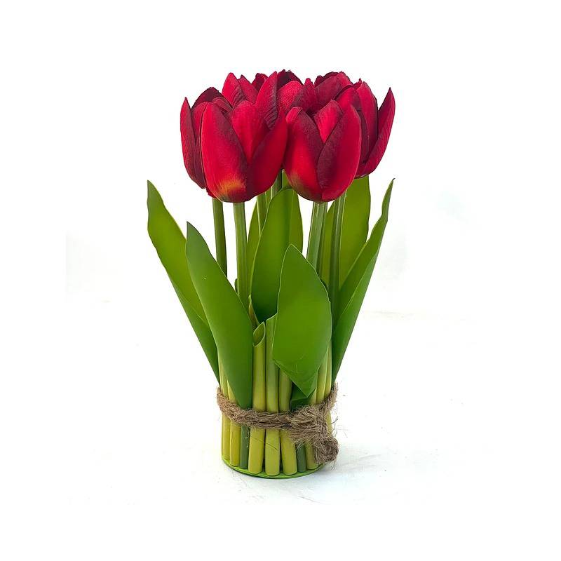 Ramo de flores artificiales tulipanes decorativa para el hogar GENERICO