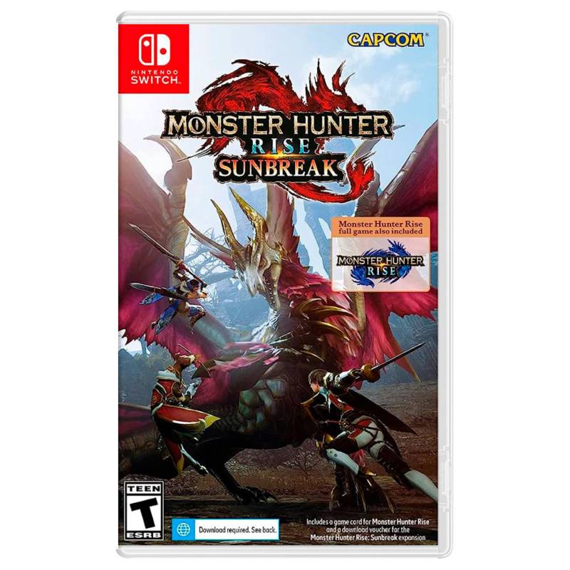 NINTENDO - Monster Hunter Rise Sunbreak Nintendo Switch