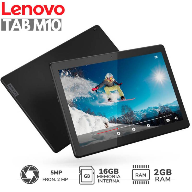 Tablet Lenovo TAB M10 TB-X505F Wifi 216GB - Slate Black LENOVO ...