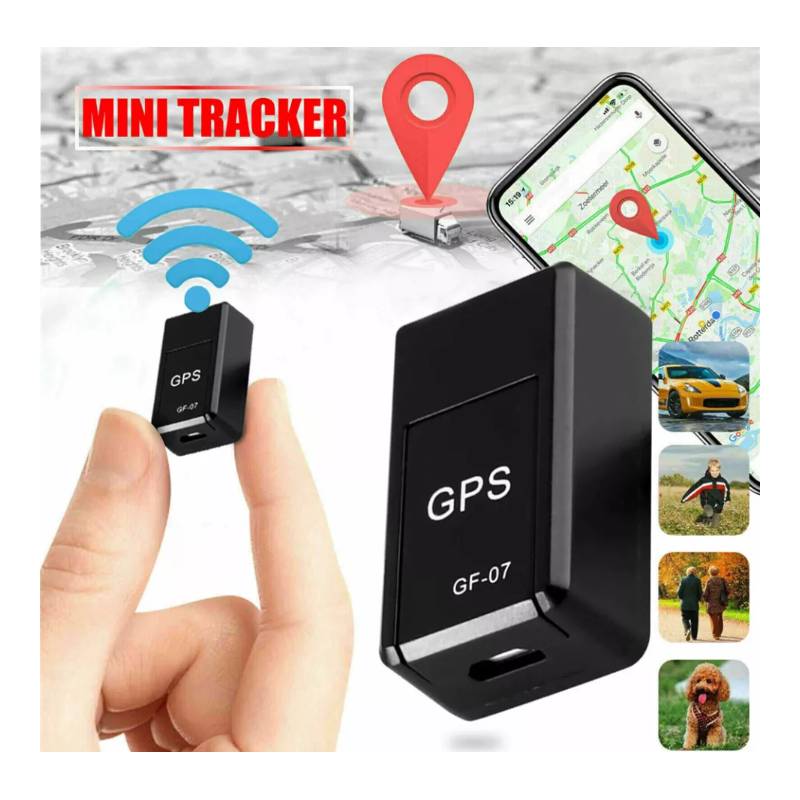 Mini GPS espía para vehículos, localizador de coches, motos y personas.