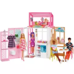 MATTEL - Casa Glam Barbie y Accesorios