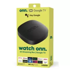 ONN - Onn android tv 4k google certificado no mi box s chromecast