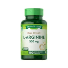 NATURE'S TRUTH - Nature's Truth L-Arginine 500 mg - 100 Cápsulas