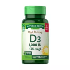 NATURE'S TRUTH - Nature's Truth Vitamina D3 1000 IU (25 mcg) - 250 Softgels
