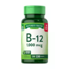 NATURE'S TRUTH - Nature's Truth Vitamina B12 1000 mcg - 220 Tabletas