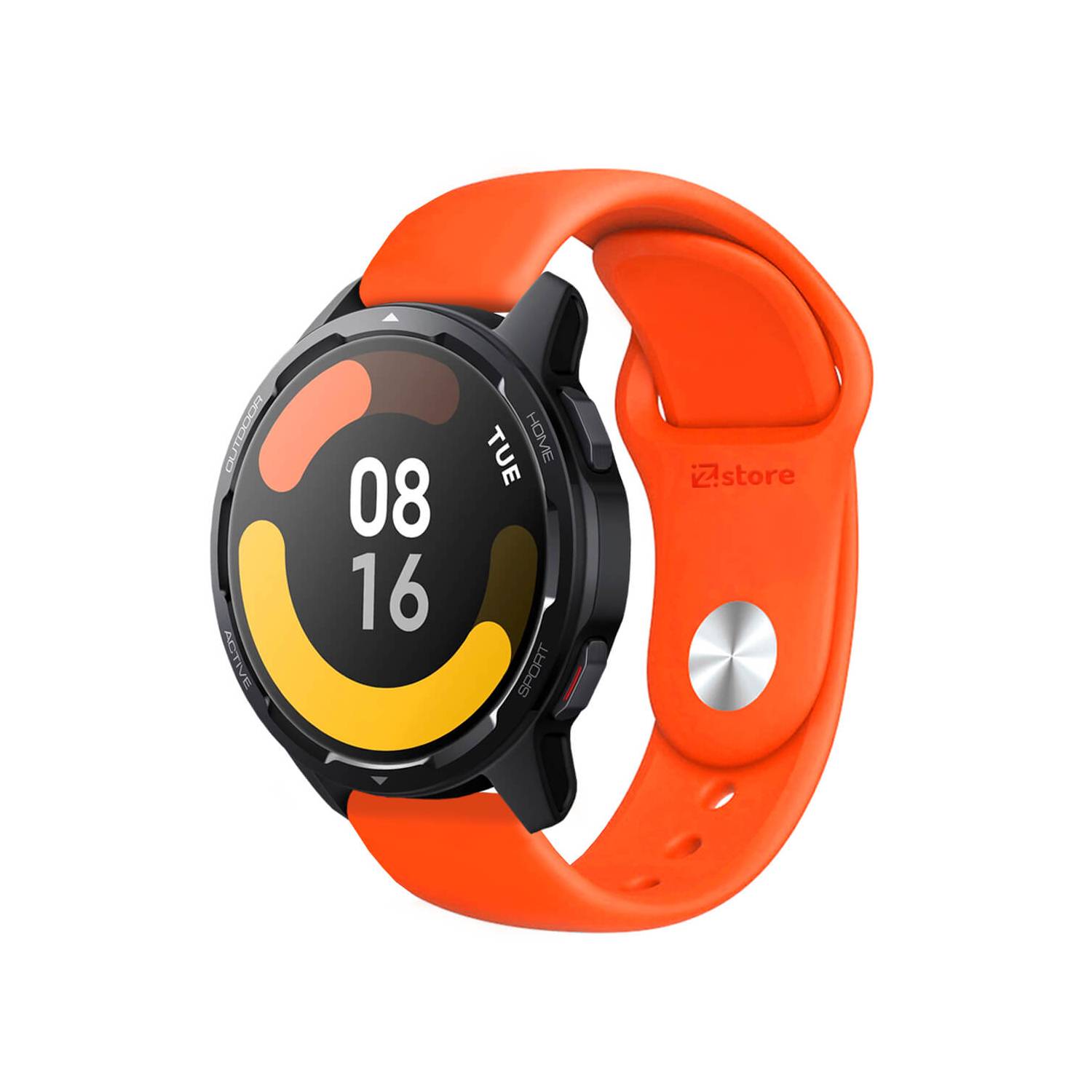 Correa Compatible Con Xiaomi Watch S1 Active Amarillo Evilla 22mm