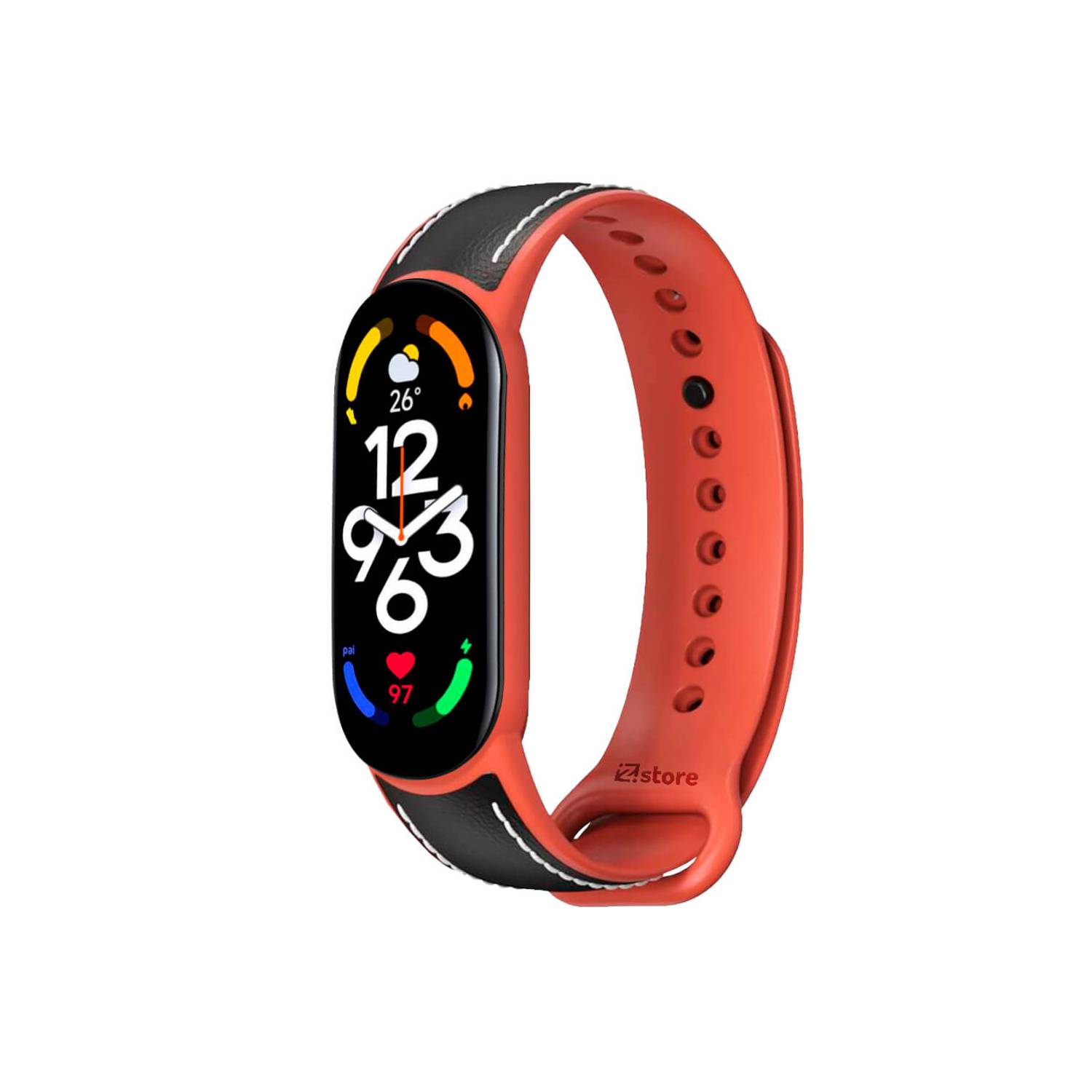 Correa Compatible Con Xiaomi Mi Band 7 Naranja GENERICO