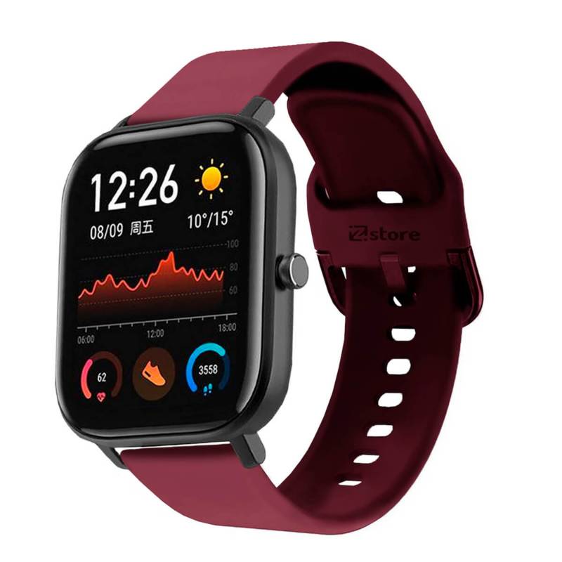 Correa Compatible Con Amazfit GTS Rosado Hebilla 20mm GENERICO