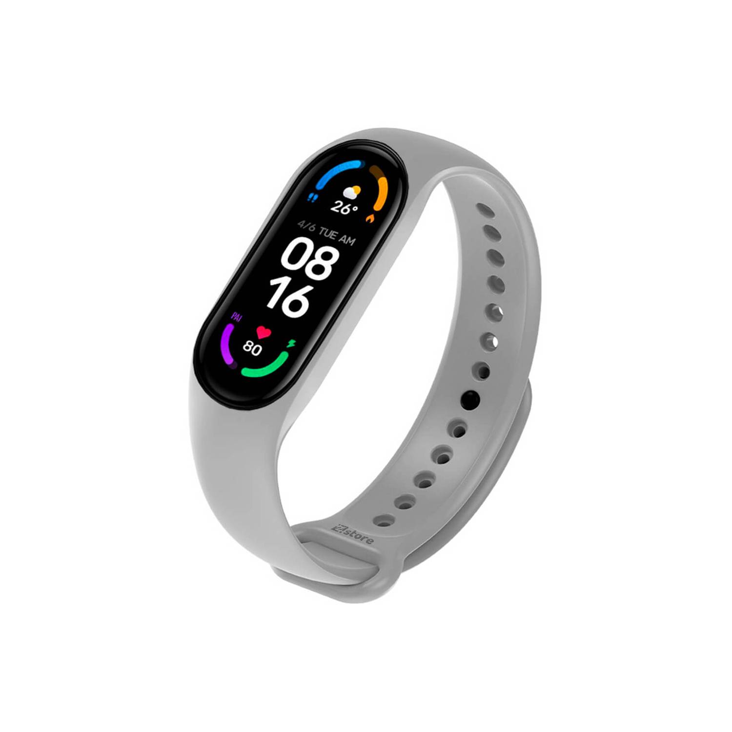 Correa compatible con Xiaomi Mi Band 5 y 6 Blanco