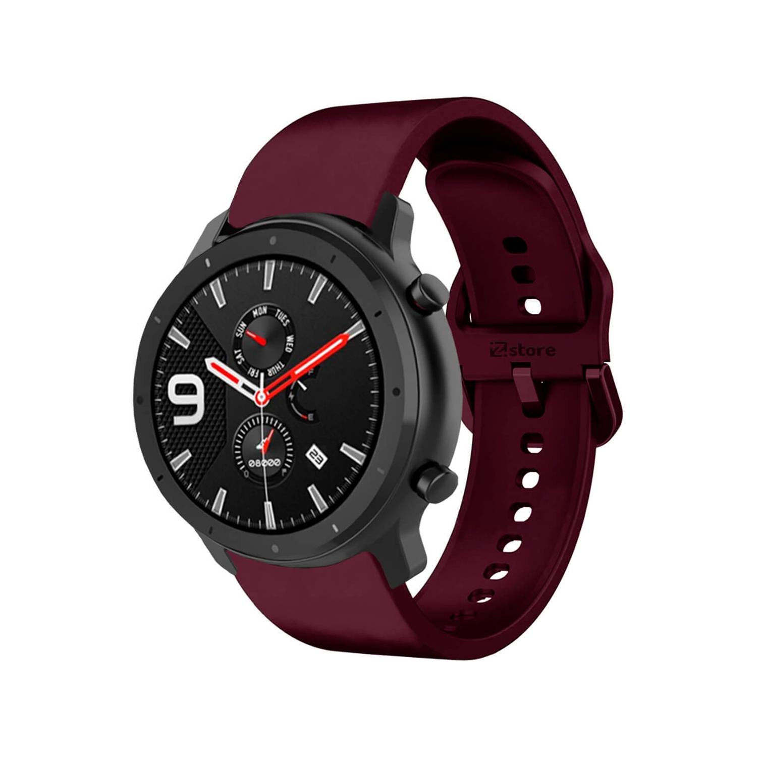 Correa Compatible Con Amazfit GTR 42mm Rosado Hebilla 20mm GENERICO