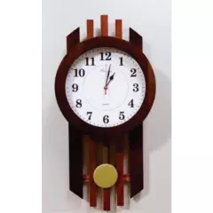 GENERICO - Reloj  de Pared  Con pendulo tipo Retro Vintage