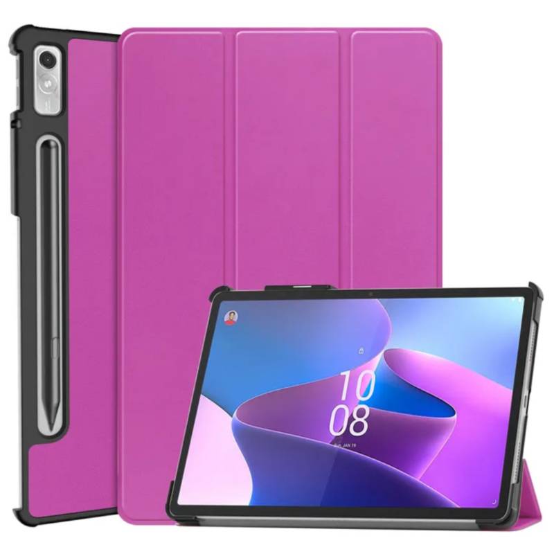 Funda Bookcover Para Tablet Lenovo P11 Pro 112 2da Gen Tb132fu Morado Generico 1652