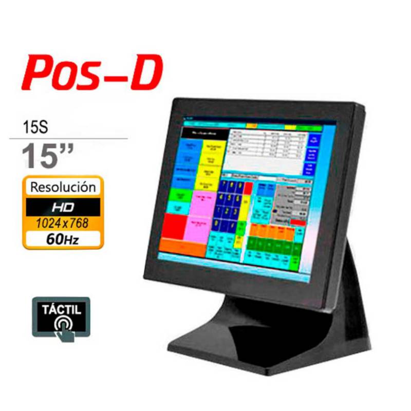 POS STAR - MONITOR 15” TOUCH SCREEN POS-D PD-Touch 15S