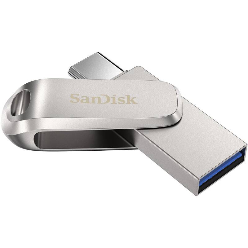 SANDISK - USB-C SanDisk 512GB Ultra Dual Luxe USB-A 3.1 SDDDC4-512G-G46