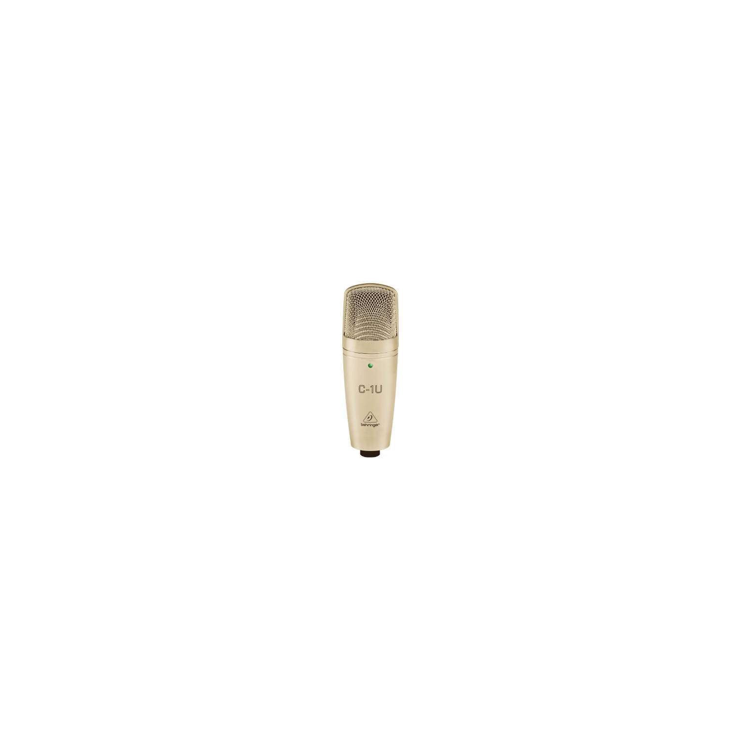 ▷▷ Behringer C-1U Micrófono Condensador de Estudio USB - Sound Tech Peru  Store