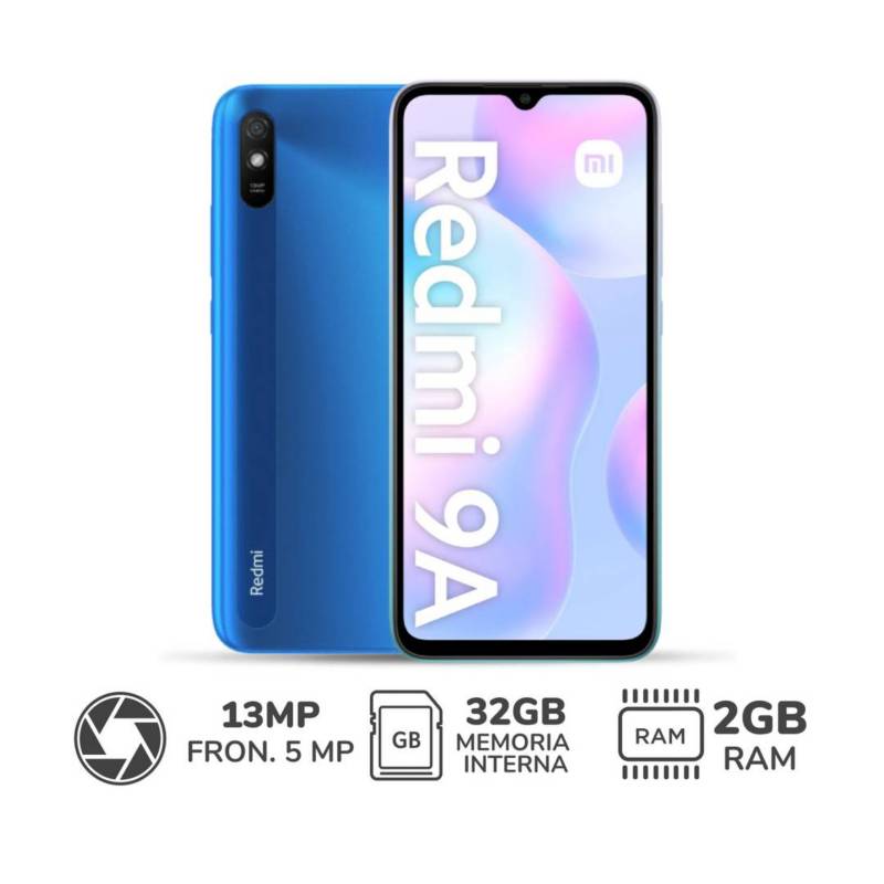 XIAOMI - Smartphone Redmi 9A 2GB 32GB - Azul
