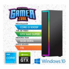 INTEL - Computadora PC Gamer Core i3 10TH RAM16GB  SSD1TB  GTX1660 SUPER 6GB